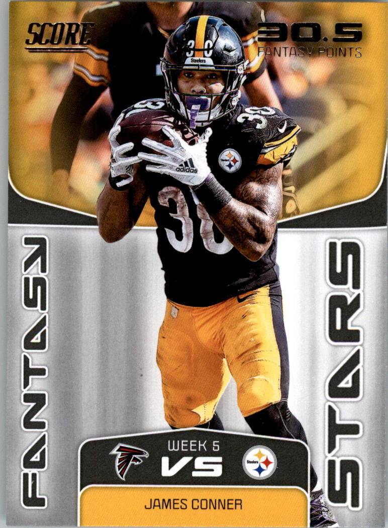 James Conner 2019 Score Fantasy Stars Series Mint Card #FS-18