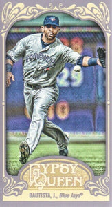 Jose Bautista 2012 Topps Gypsy Queen Mini Series Mint Card #110