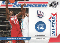 Derrick Favors 2010 2011 Panini Season Update Rookie Challenge All-Star Series Mint Card #2
