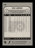 Eric Lindros 2011 2012 O-Pee-Chee Marquee Legend Card #509

