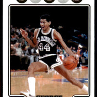 George Gervin 2008 2009 Topps Series Mint Card #178