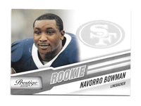 Navorro Bowman 2010 Panini Prestige Series Mint ROOKIE Card #276
