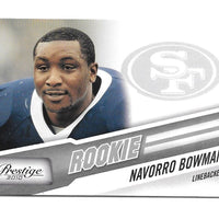 Navorro Bowman 2010 Panini Prestige Series Mint ROOKIE Card #276