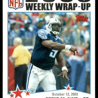 Steve McNair 2004 Topps Series Mint Card #296