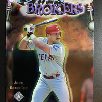 Juan Gonzalez 1999 Topps Power Brokers Die Cut Series Mint Card #PB5