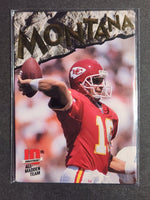 Joe Montana 1993 Action Packed All-Madden Team Series Mint Card #25
