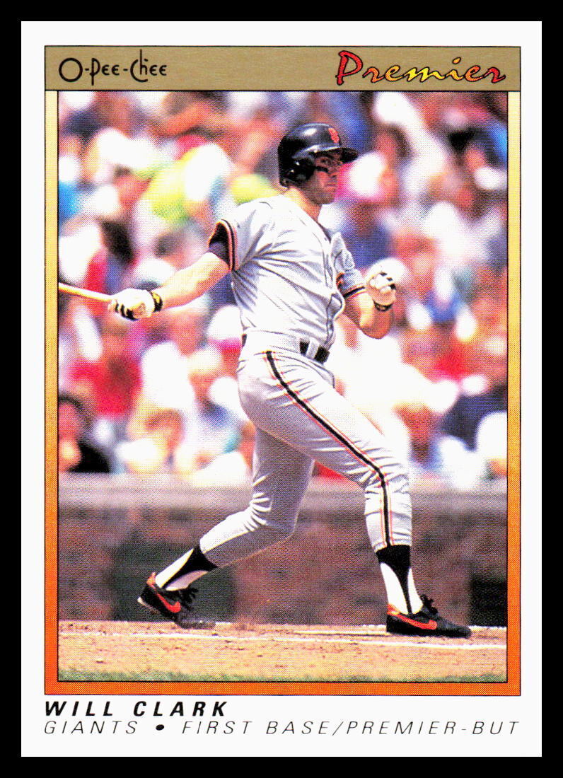 Will Clark 1991 O-Pee-Chee Premier Series Mint Card #22