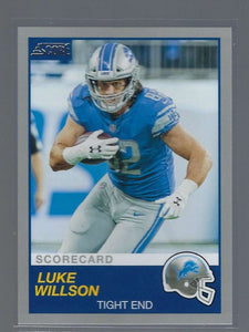 Luke Willson 2019 Panini Score SCORECARD Series Mint Card #222