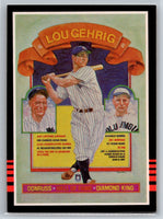 Lou Gehrig 1985 Donruss Diamond Kings Card #635
