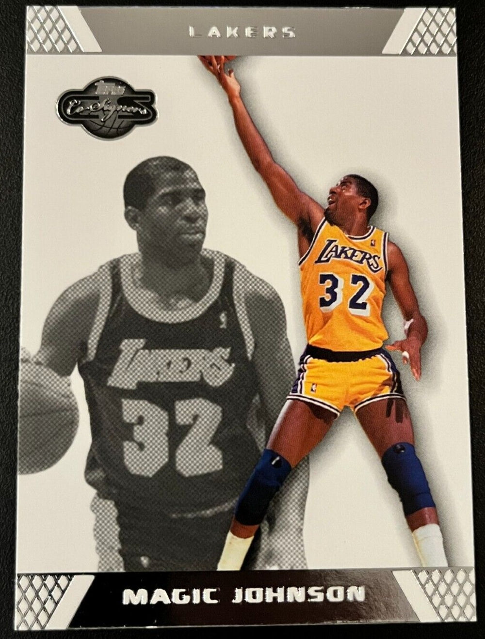 Magic Johnson 2007 2008 Topps Co-Signers Series Mint Card #32