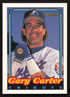 Gary Carter 1992 O-Pee-Chee Tribute Series Mint Card #45
