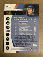 Mats Sundin 2002 2003 Topps Own The Game Card #OTG7
