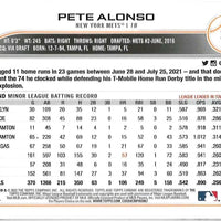 Pete Alonso 2022 Topps Chrome Series Mint Card #209