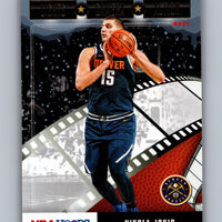 Nikola Jokic 2019 2020 Hoops Lights Camera Action Series Mint Card #28