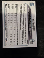 Cal Raleigh 2022 Topps Chrome Pink Refractor Series Mint Rookie Card #149
