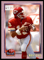 Joe Montana 1993 Pro Set Power Update Series Mint Card
