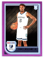 Vince Williams Jr. 2022 2022 Hoops Purple Series Mint Rookie Card #270
