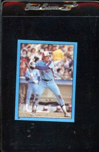 Gary Carter 1982 Topps Mini Sticker Series Mint Card #61