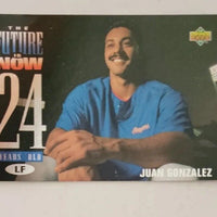 Juan Gonzalez 1994 Upper Deck Baseball The Future Is Now Series Mint Card #52