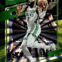 Jaylen Brown 2021 2022 Panini Donruss Green Laser Series Mint Card #164