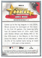 James Wood 2025 Topps Stars of MLB Mint Insert Card #SMLB-18

