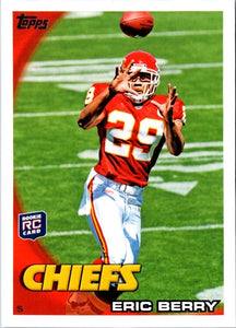 Eric Berry 2010 Topps Series Mint Rookie Card #395