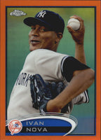 Ivan Nova 2012 Topps Chrome Orange Refractor Series Mint Card #129
