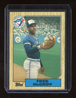 Fred McGriff 1987 Topps Traded Tiffany Series Mint Card #74T
