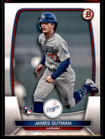James Outman 2023 Bowman Series Mint Rookie Card #13
