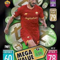 Henrikh Mkhitaryan 2021 2022 Topps Match Attax Mega Value Series Mint Card #MV12