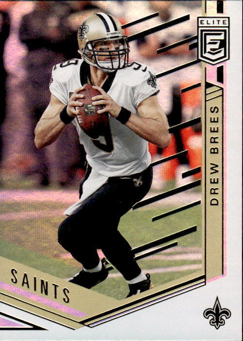 Drew Brees 2018 Donruss Elite Series Mint Card #46