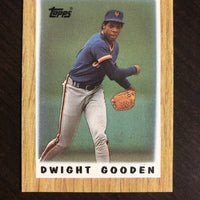 Dwight Gooden 1987 Topps Mini Leaders Series Mint Card #23