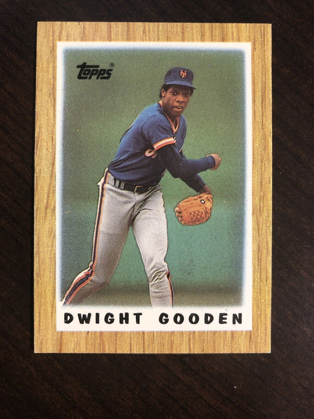 Dwight Gooden 1987 Topps Mini Leaders Series Mint Card #23