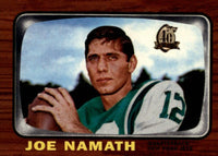 Joe Namath 1996 Topps Namath Reprints Series Mint Card #96
