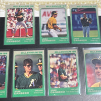 Jose Canseco 1992 Star Company MILLENNIUM Series Complete Mint Set
