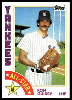 Ron Guidry  1984 Topps Series Mint Card #406
