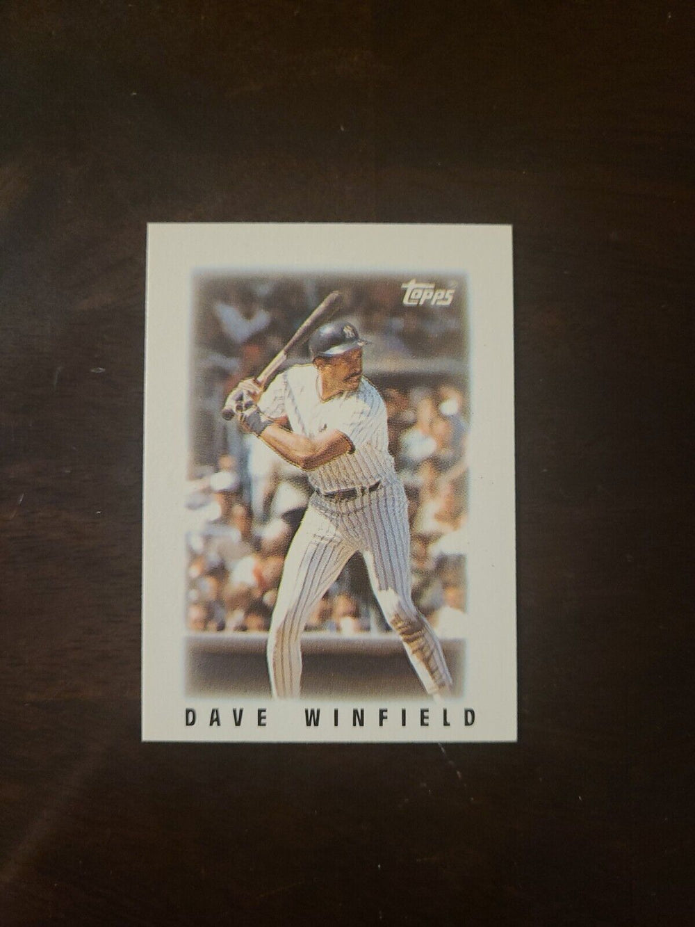 Dave Winfield 1986 Topps League Leader Mini Series Mint Card #29