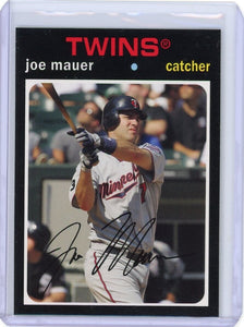 Joe Mauer 2012 Topps Archives Series Mint Card #90