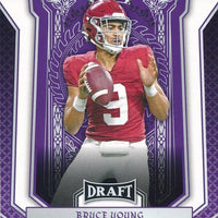 Bryce Young 2023 Leaf Draft Quarterback Kings Rookie Series Mint Card #89