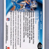 Detroit Lions 2010 Topps Series Mint Card #117