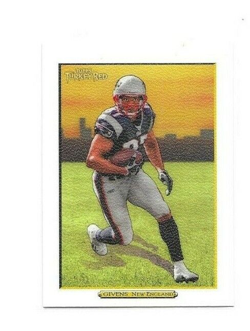 David Givens 2006 Topps Turkey Red Mint White version Card #284