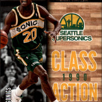 Gary Payton 2013 2014 Hoops Class Action Series Mint Card #23