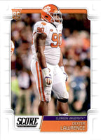 Dexter Lawrence 2019 Panini Score Series Mint Rookie Card #367
