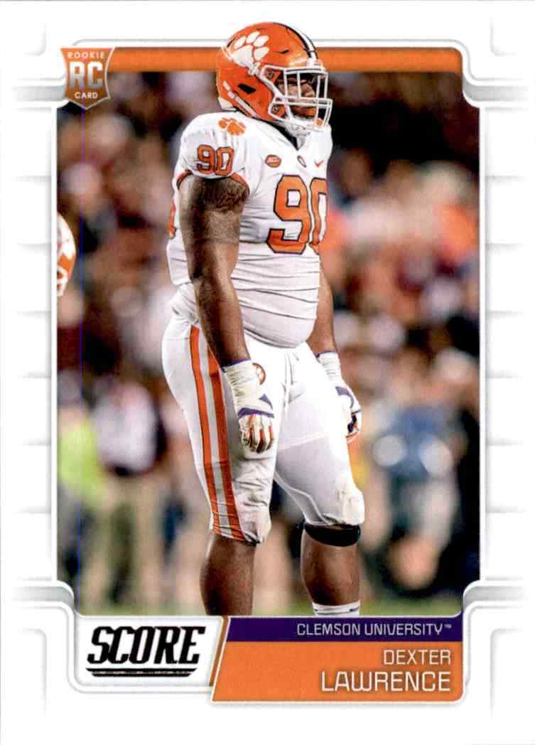 Dexter Lawrence 2019 Panini Score Series Mint Rookie Card #367