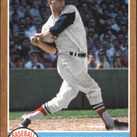 Carl Yastrzemski 2011 Topps Heritage Baseball Flashbacks Series Mint Card #BF-5