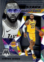LeBron James 2019 2020 Panini Mosaic Stare Masters Series Mint Card #13
