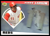 Barry Larkin 1993 Upper Deck Diamond Gallery Series Mint Card #22
