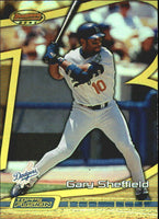 Gary Sheffield 2001 Topps Fusion Series Mint Card  #76
