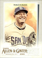 Manny Machado 2020 Topps Allen & Ginter Series Mint Card #95
