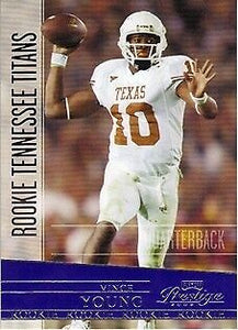 Vince Young 2006 Playoff Prestige Series Mint Rookie Card #246